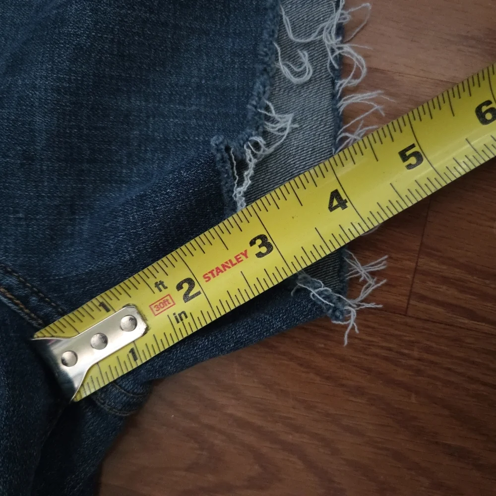 Classic‎ Blue Denim Cutoff Shorts